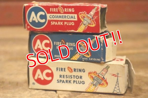 画像4: dp-240508-116 AC SPARK PLUG 1960's "FIRE RING"