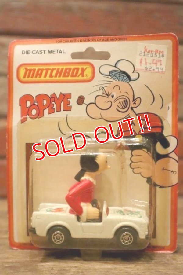 画像1: ct-230901-11  Olive Oyl / MATCHBOX 1980 Die-Cast Metal Car