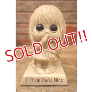 画像: ct-220901-15 RUSS BERRIE 1970 Message Doll "I Think You're Nice"