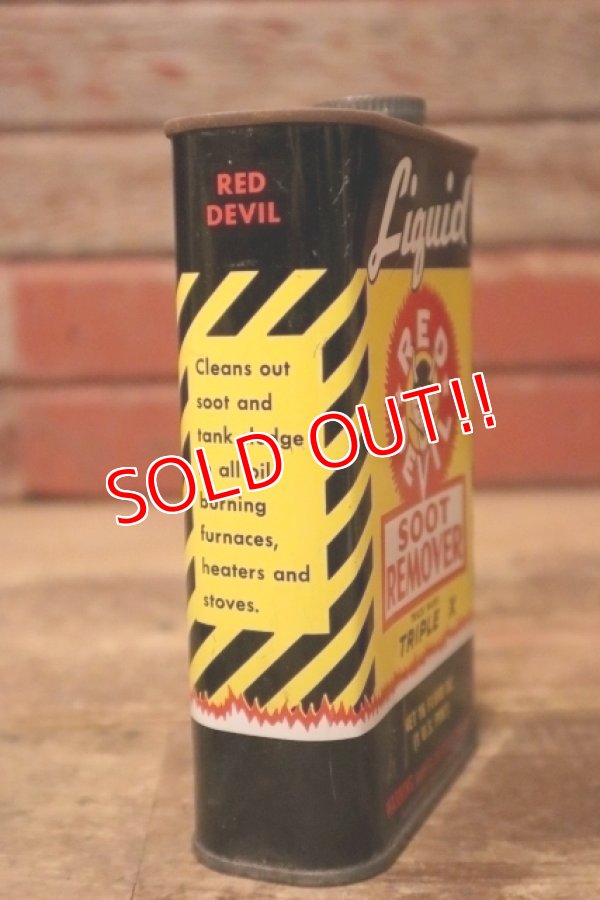 画像5: dp-240814-27 RED DEVIL / SOOT REMOVER 1 U.S. PINT CAN