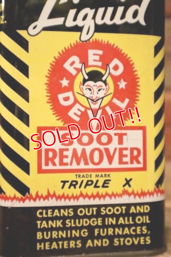 画像2: dp-240814-26 RED DEVIL / SOOT REMOVER 1 U.S. PINT CAN
