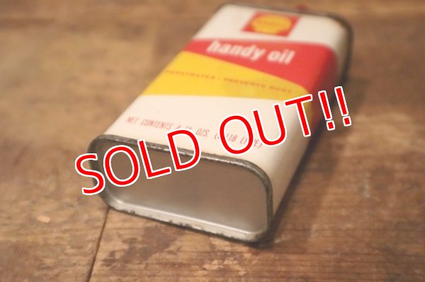 画像7: dp-240814-32 SHELL / 1960's Handy Oil Can