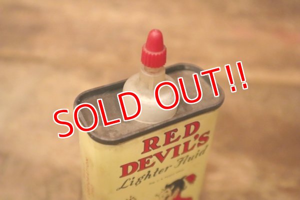 画像6: dp-240814-28 RED DEVIL / Lighter Fluid 4 FL.OZ Handy Oil Can