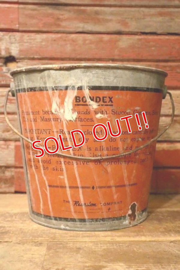 画像5: dp-240814-20 BONDEX CEMENT PAINT / 1950's Bucket