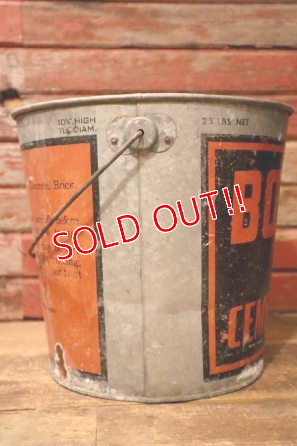 画像4: dp-240814-20 BONDEX CEMENT PAINT / 1950's Bucket