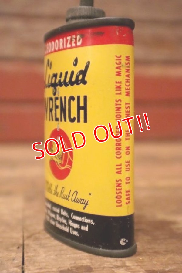 画像4: dp-240814-31 Liquid WRENCH / 1940's-1950's Handy Oil Can