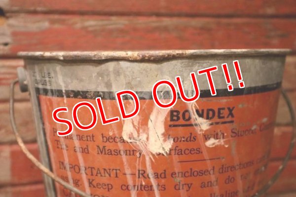 画像6: dp-240814-20 BONDEX CEMENT PAINT / 1950's Bucket