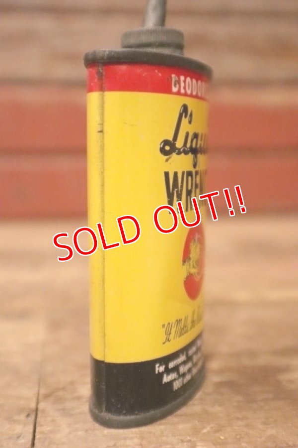 画像5: dp-240814-31 Liquid WRENCH / 1940's-1950's Handy Oil Can