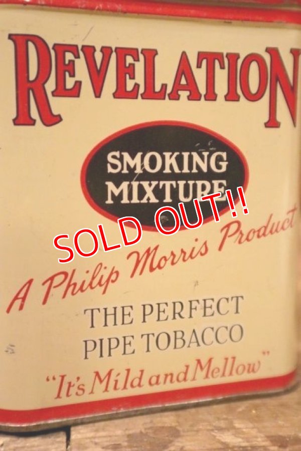 画像2: dp-240814-38 REVELATION / 1930's-1940's SMOKING MIXTURE Can