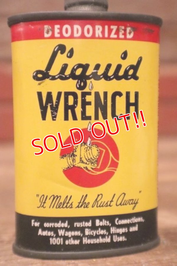 画像2: dp-240814-31 Liquid WRENCH / 1940's-1950's Handy Oil Can