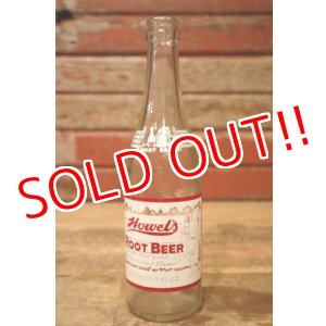 画像: dp-240814-09 Howel's ROOT BEER 1950's-1960's 12 FL. OZ. Bottle