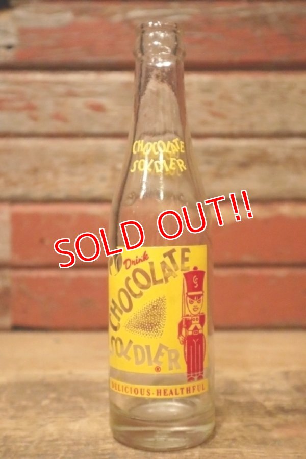 画像1: dp-240814-07 CHOCOLATE SOLDIER 1960's 7 FL. OZ. Bottle