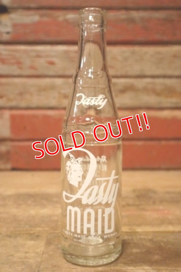 画像1: dp-240814-08 TASTY-MAID SODA 1950's 10 FL. OZ. Bottle