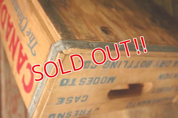 画像10: dp-240814-02 CANADA DRY / 1970's Wood Box