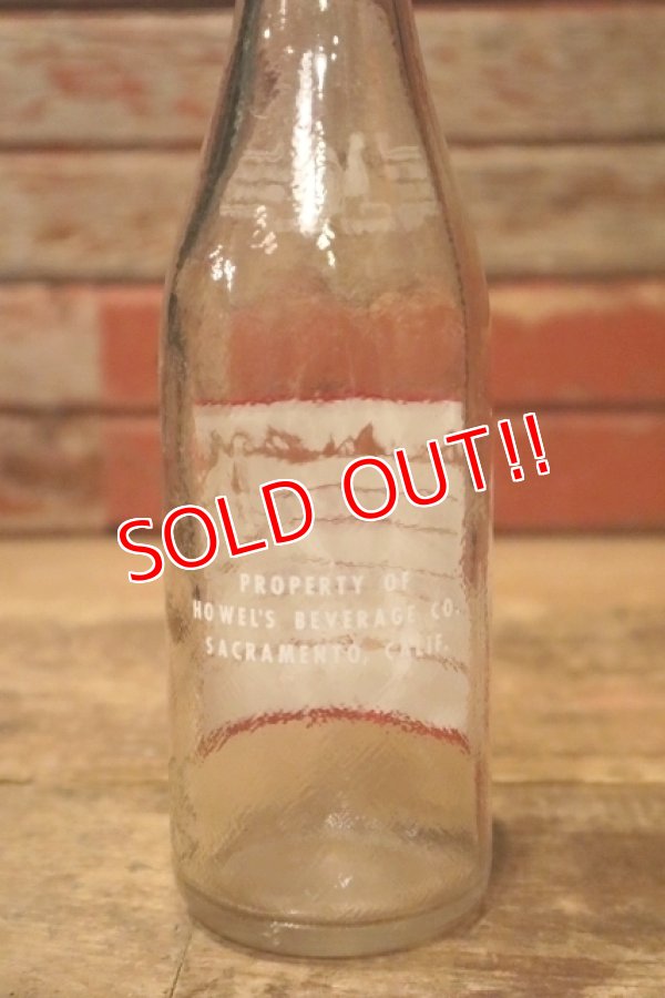 画像5: dp-240814-09 Howel's ROOT BEER 1950's-1960's 12 FL. OZ. Bottle