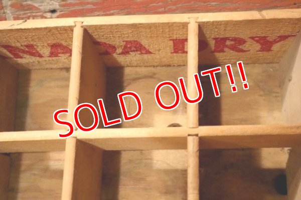 画像7: dp-240814-02 CANADA DRY / 1970's Wood Box