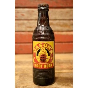 画像: dp-240814-12 MASON'S ROOT BEER / 1950's 10 FL. OZ. Bottle