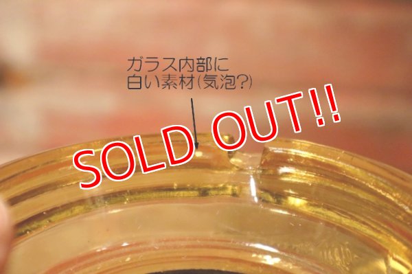 画像4: dp-240814-54 GRIZZLY BEAR PIZZA PARLORS / Vintage Glass Ashtray