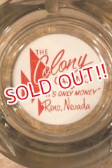 画像: dp-240814-55 THE Colony CASINO / Vintage Glass Ashtray