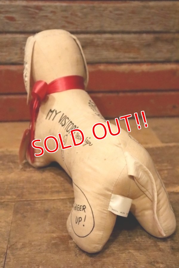 画像4: ct-230414-21 "Get Well Soon" 1950's-1960's Dachshund Message Doll