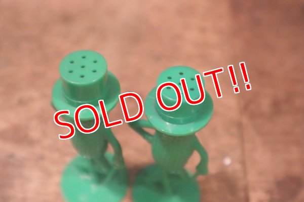 画像5: ct-240814-23 PLANTERS / MR.PEANUT 1950's Salt & Pepper Shaker (Green)