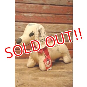 画像: ct-230414-21 "Get Well Soon" 1950's-1960's Dachshund Message Doll