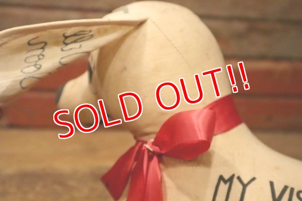 画像13: ct-230414-21 "Get Well Soon" 1950's-1960's Dachshund Message Doll