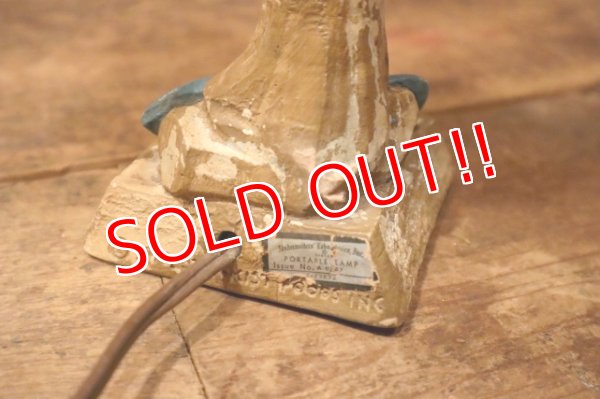 画像17: ct-240814-02 StarKist / Charlie the Tuna 1970's Potable Lamp