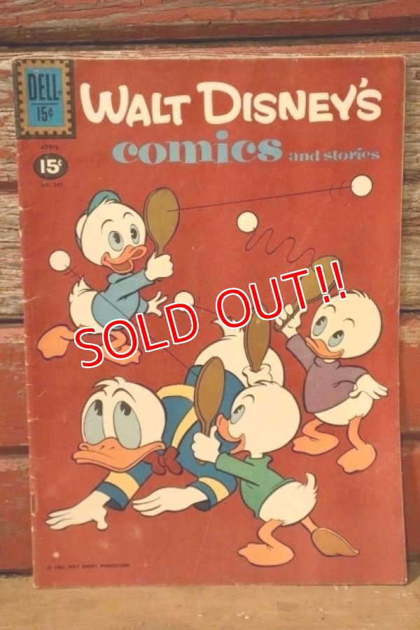 画像1: ct-ct-220401-01 WALT DISNEY'S comics and stories / DELL April, 1961