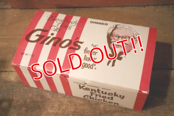 画像1: dp-240321-03 Kentucky Fried Chicken(KFC) / 1960's-1970's Paper Box