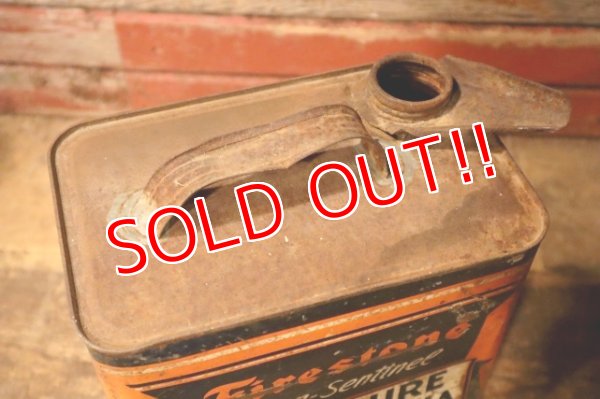 画像9: dp-240911-59 Firestone 1940's 100% PURE PENNSYLVANIA MOTOR OIL TWO U.S. GALLONS CAN