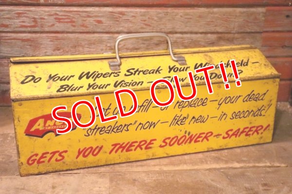 画像3: dp-240911-43 Anco / 1960's "Quick-Fit" Metal Tool Box