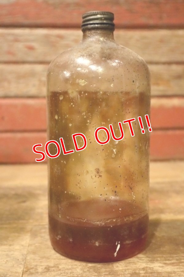 画像3: dp-240911-86 Dutch Boy / 1950's-1960's PURE LINSEED Bottle