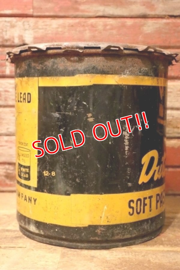画像5: dp-240911-76 Dutch Boy / 1950's-1960's SOFT PASTE WHITE LEAD 100 LBS. NET Bucket