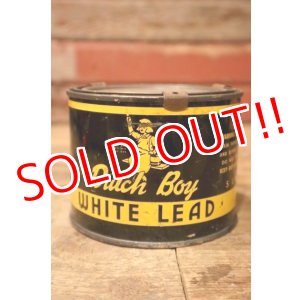 画像: dp-240911-80 Dutch Boy / 1950's-1960's WHITE LEAD 5 LBS. Can