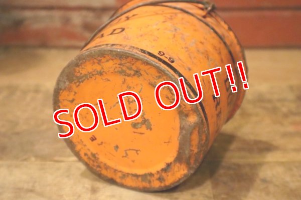 画像6: dp-240911-79 Dutch Boy / 1940's-1950's RED LEAD 12 1/2 POUNDS Bucket