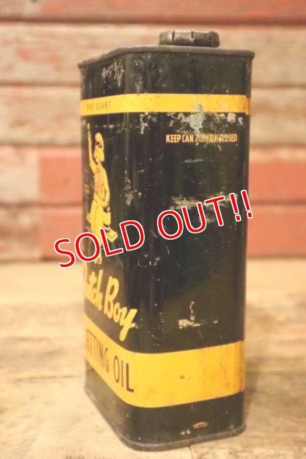 画像4: dp-240911-82 Dutch Boy / 1950's-1960's FLATTING OIL ONE QUART Can