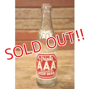 画像: dk-017 Triple "AAA" ROOT BEER / 1960's 6 1/2 FL. OZ. Bottle
