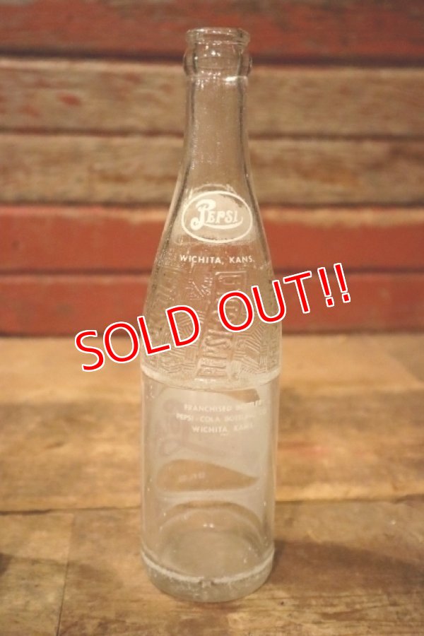 画像5: dk-002 PEPSI : COLA / Late 1940's 12 FL.OZ. Bottle