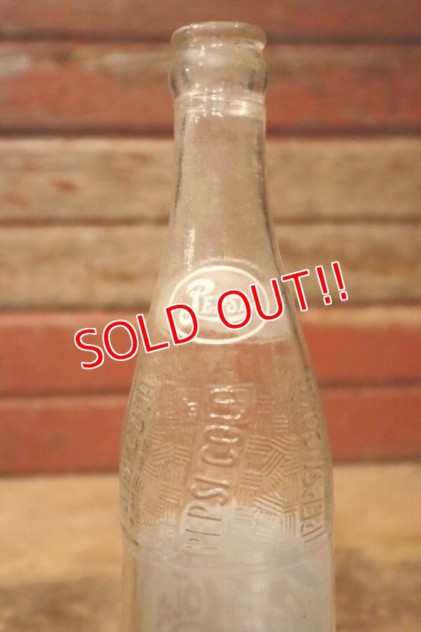 画像4: dk-001 PEPSI : COLA / Late 1940's 12 FL.OZ. Bottle
