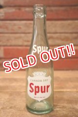 画像: dk-025 CANADA SRY Spur / 1940's 6 FL. OZ. Bottle