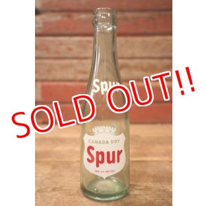 画像: dk-025 CANADA SRY Spur / 1940's 6 FL. OZ. Bottle