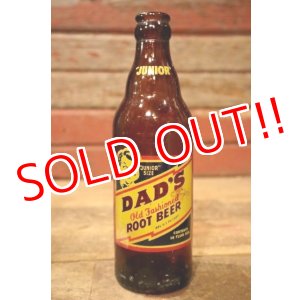 画像: dk-006 DAD'S ROOT BEER / 1940's "JUNIOR" SIZE 10 FL.OZ. Bottle