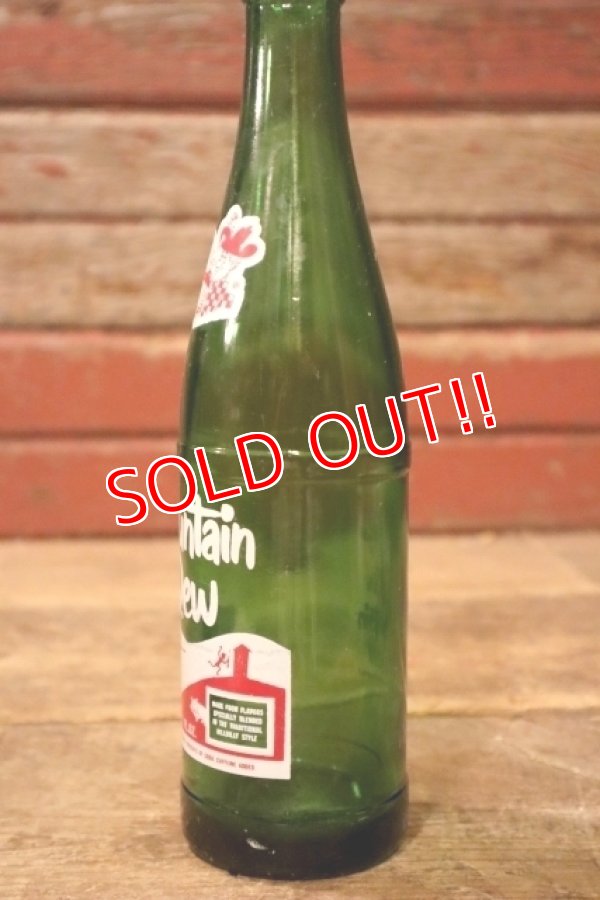 画像5: dk-021 Mountain Dew / 1960's 12 FL. OZ. Bottle