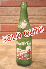 画像: dk-019 Mountain Dew / 1960's 12 FL. OZ. Bottle