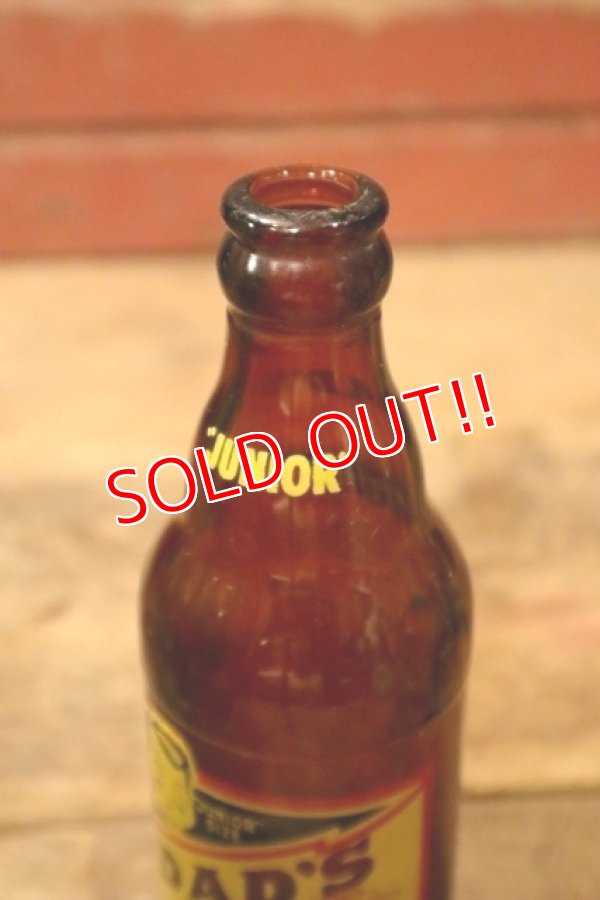 画像5: dk-006 DAD'S ROOT BEER / 1940's "JUNIOR" SIZE 10 FL.OZ. Bottle