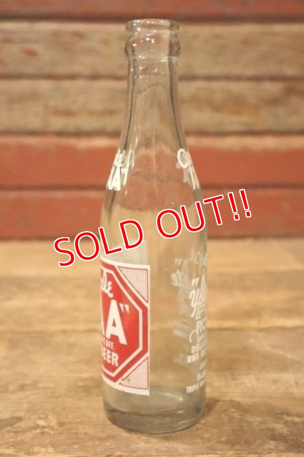 画像6: dk-017 Triple "AAA" ROOT BEER / 1960's 6 1/2 FL. OZ. Bottle