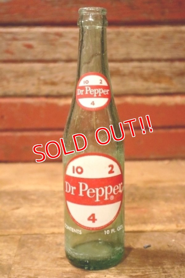 画像1: dk-012 Dr Pepper  / 1960's 10 FL.OZ. Bottle
