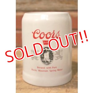 画像: dp-240911-17 Coors Beer / 1970's Beer Mug