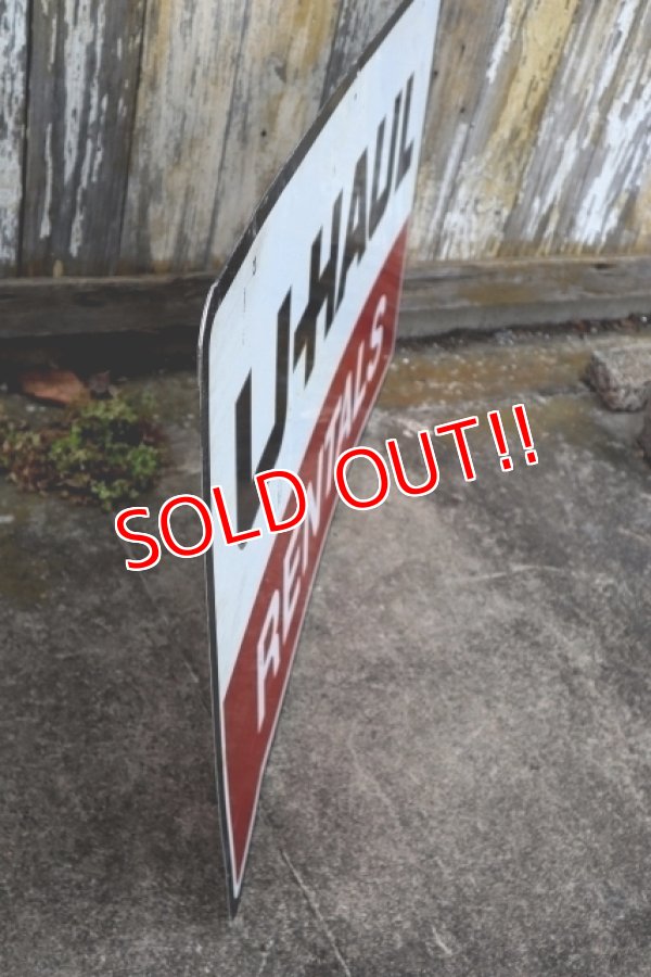 画像18: dp-240911-72 U-HAUL / 1990's W-side Metal Sign